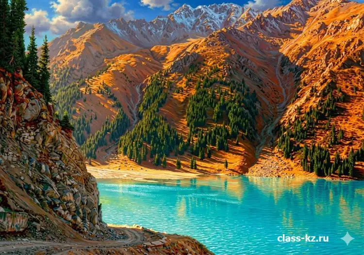 озеро Улькен-Алматы