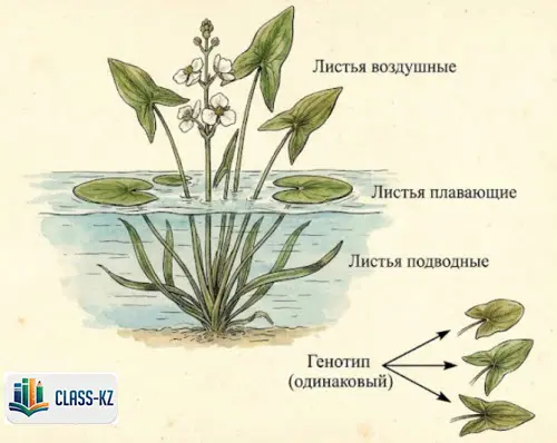 модификационная-изменчивость